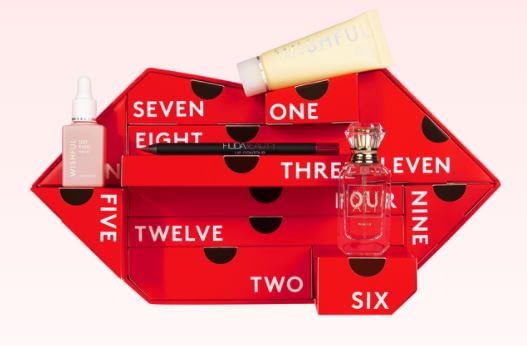 Huda Beauty 12 Days Of Beauty Advent Calendar Sakura Produtos Japoneses